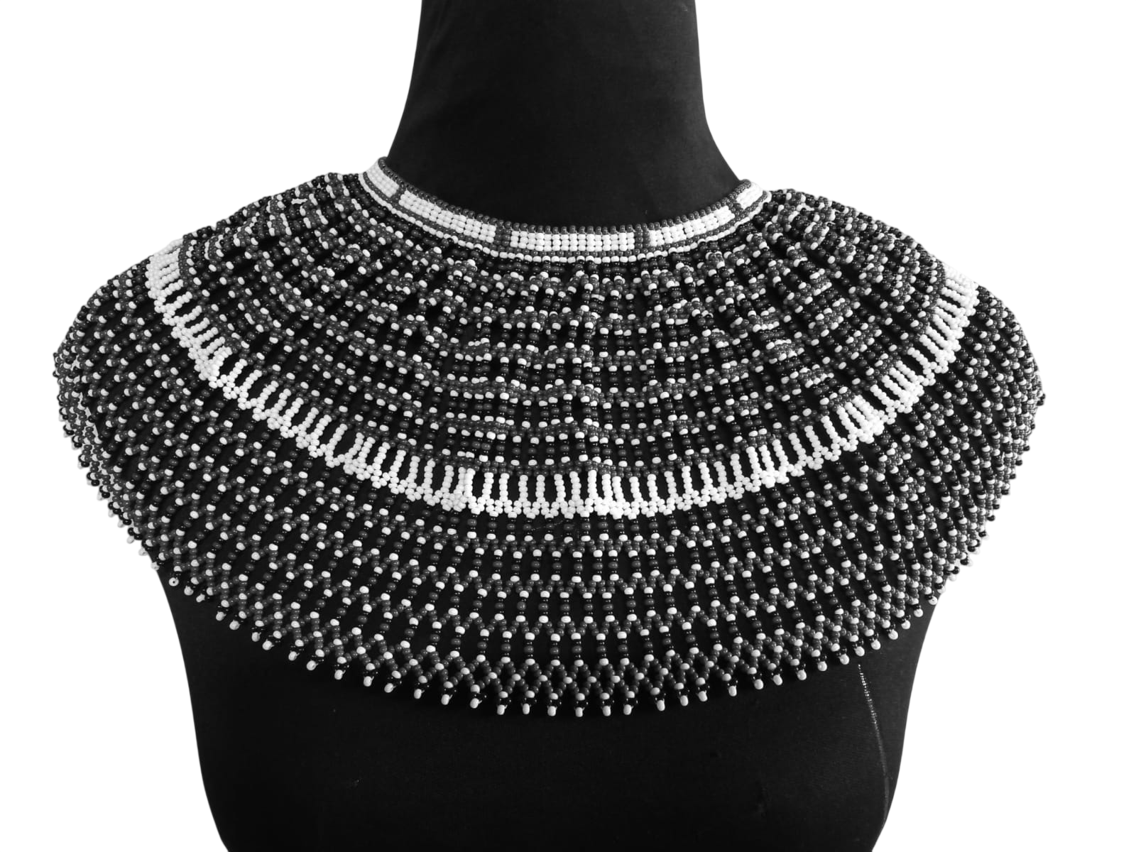 Contemporary Xhosa ingqosha beadwork by Nwabisa